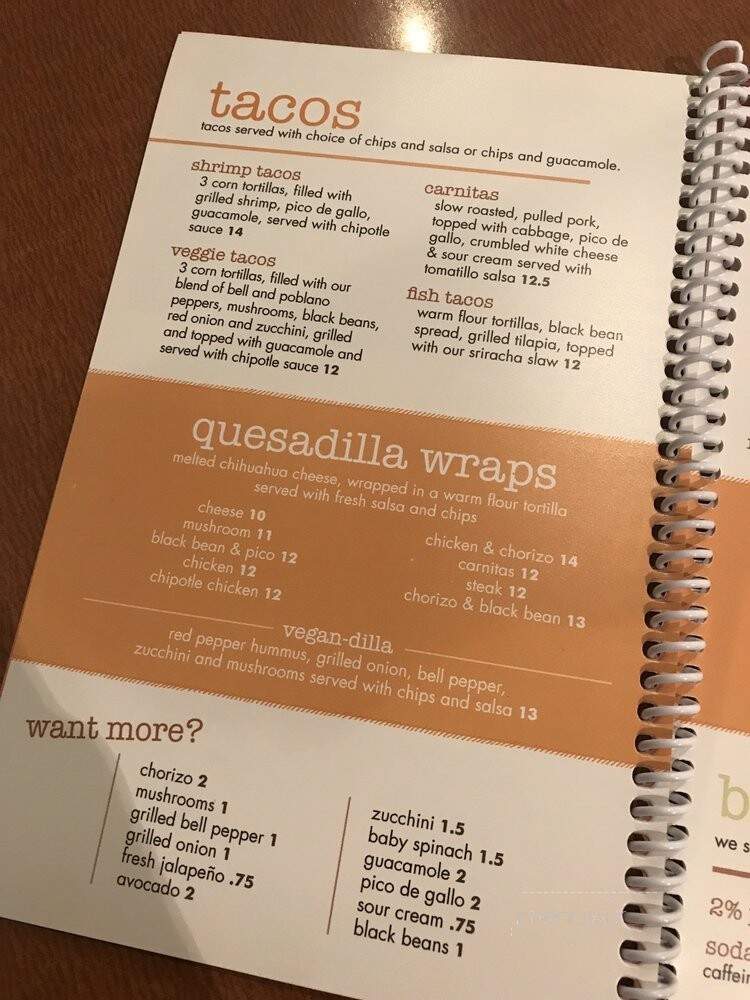 Cafe Fresh - Moline, IL menu_pic