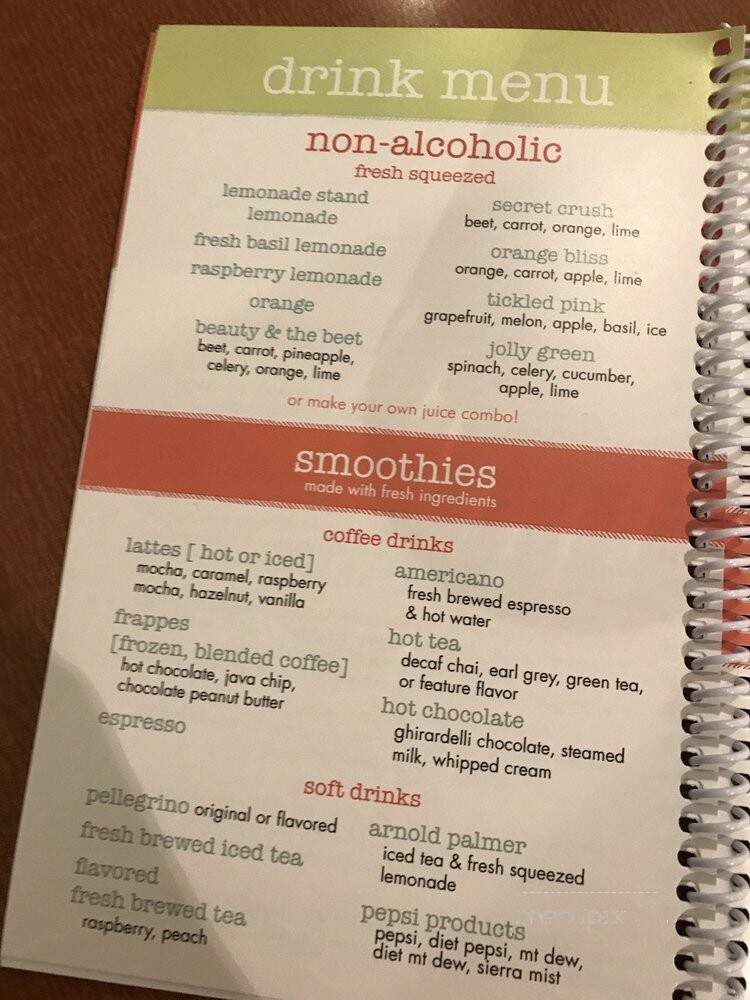 Cafe Fresh - Moline, IL menu_pic