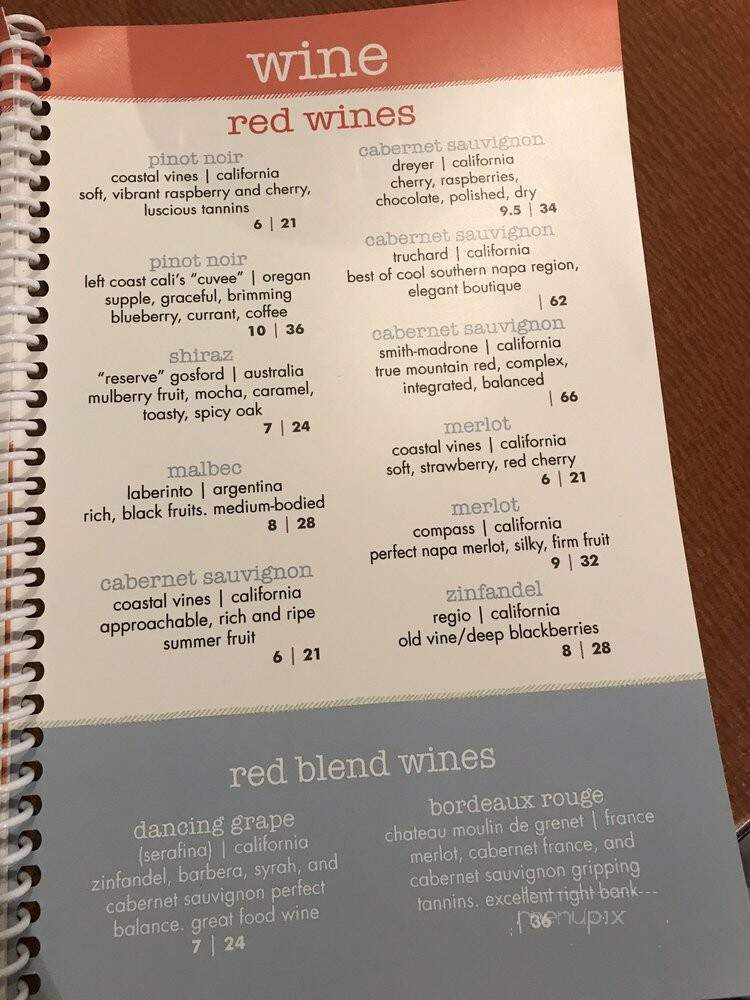 Cafe Fresh - Moline, IL menu_pic