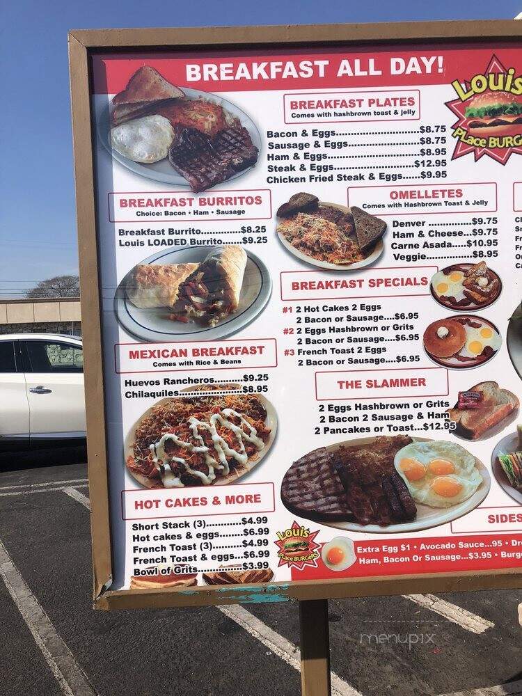 Louis Place - Long Beach, CA menu_pic