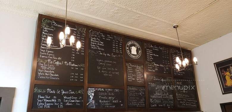 Noble Coffee & Tea Co. - Noblesville, IN menu_pic