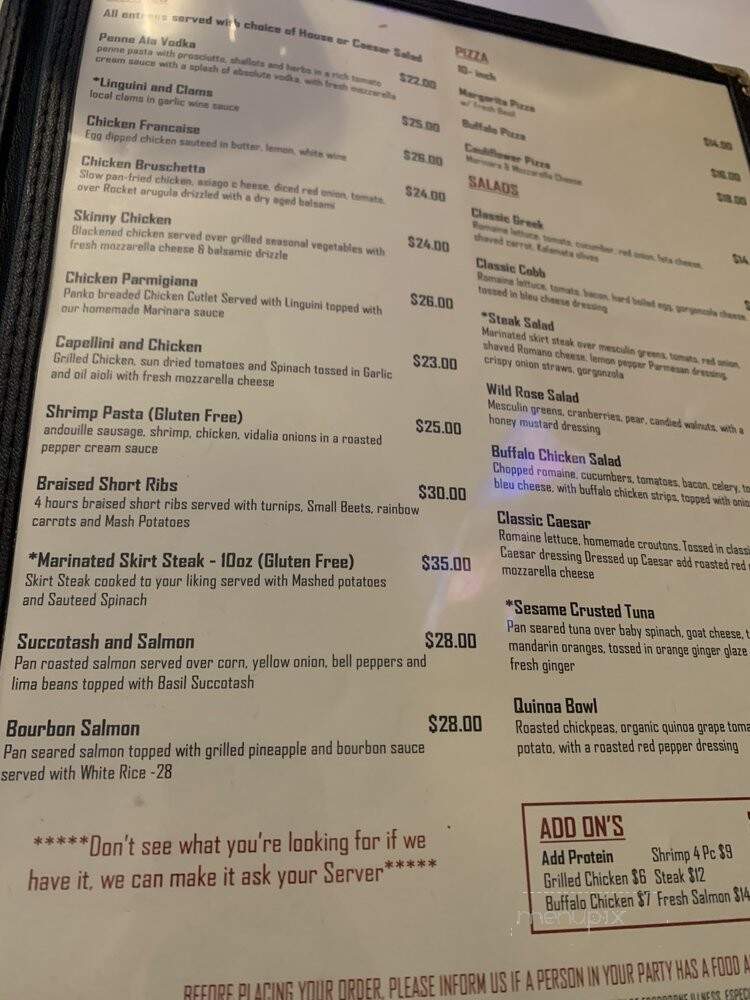 Mary's New Way Inn - Farmingdale, NY menu_pic