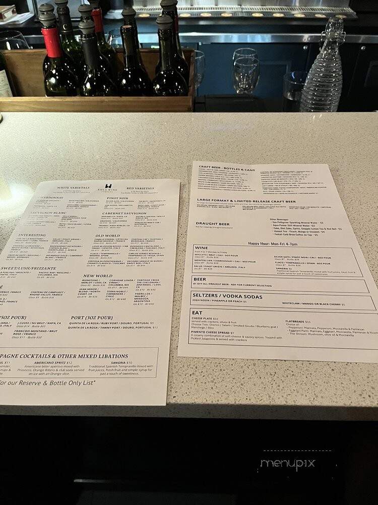 Eola Wine Company - Orlando, FL menu_pic