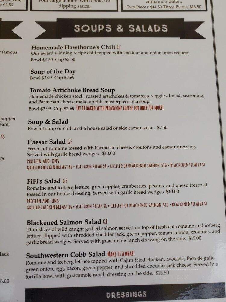 Hawthornes Backyard - West Chicago, IL menu_pic