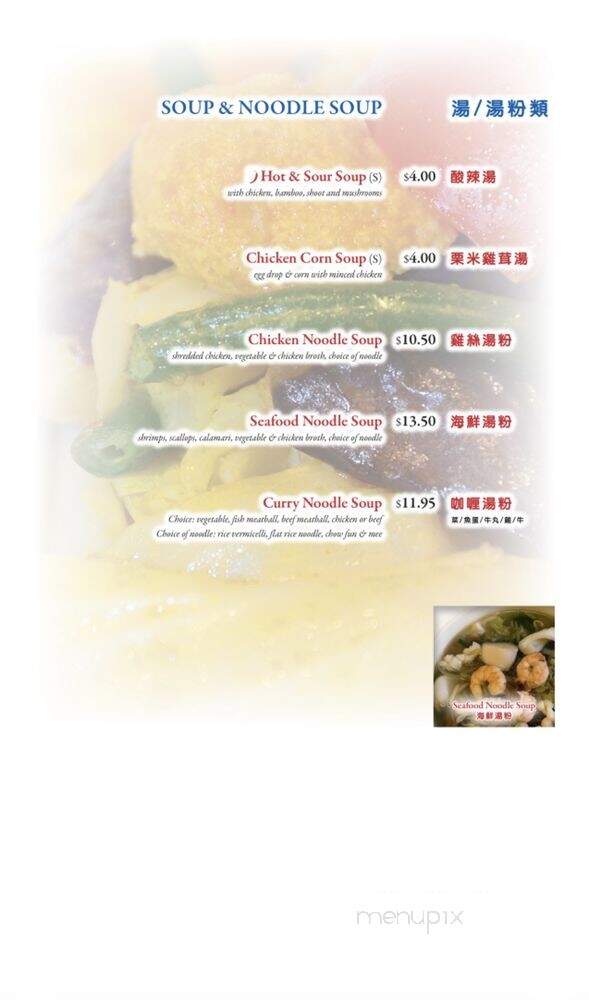 Asian Gourmet - Flushing, NY menu_pic