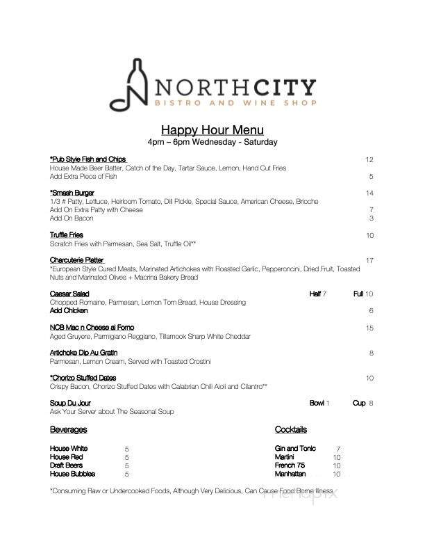 North City Wine Bar & Bistro - Shoreline, WA