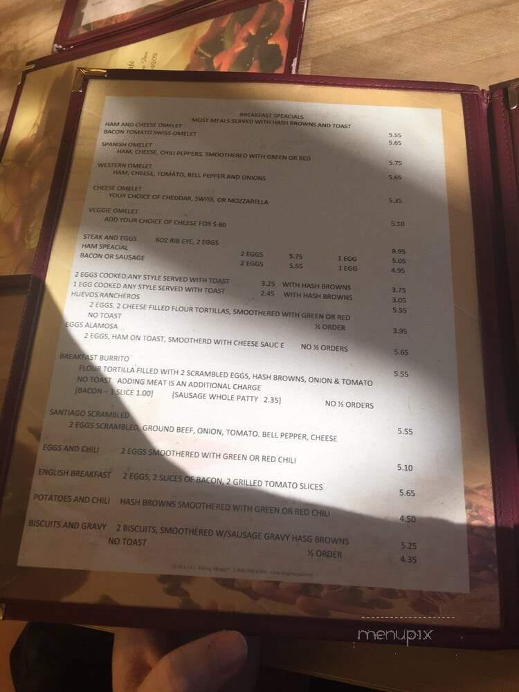 Bauer's Campus Cafe & Antiques - Alamosa, CO menu_pic