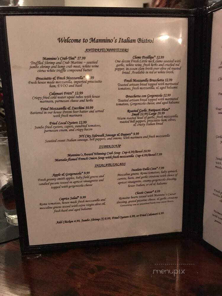Mannino's Italian Bistro - Virginia Beach, VA