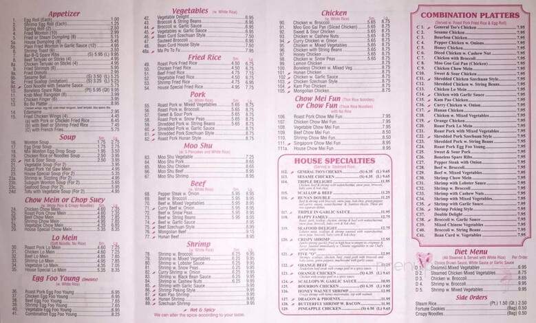 Hopbo-Melbourne Restaurant - Melbourne, FL menu_pic