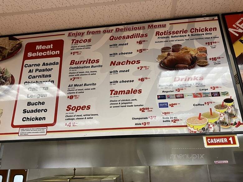 King Taco - Long Beach, CA menu_pic