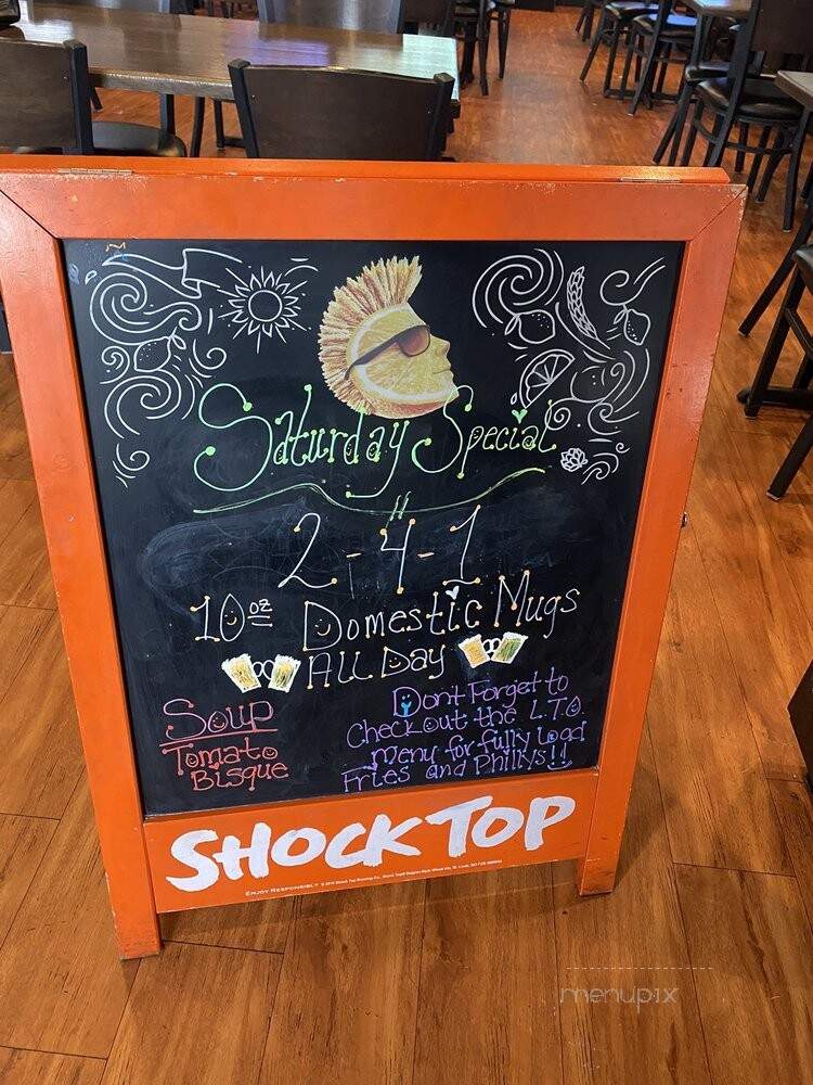 Beef O'Brady's - Ooltewah, TN menu_pic