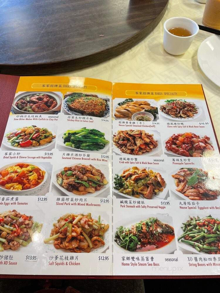 Hakka Restaurant - San Francisco, CA menu_pic