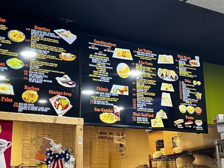 Great Mex - Costa Mesa, CA menu_pic