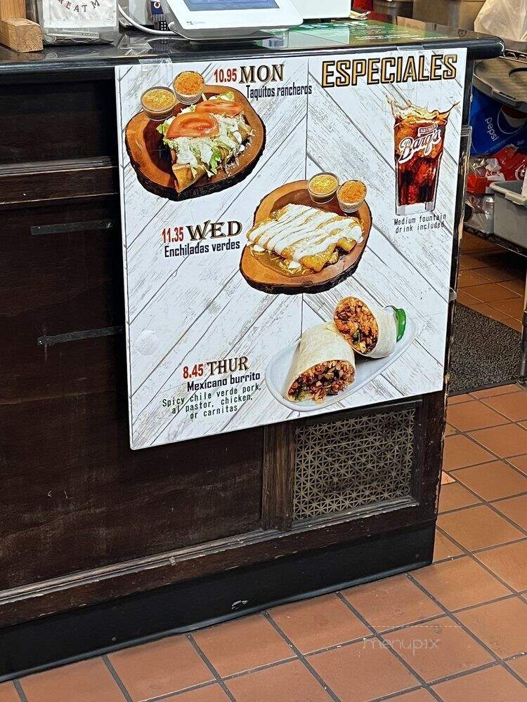 Great Mex - Costa Mesa, CA menu_pic