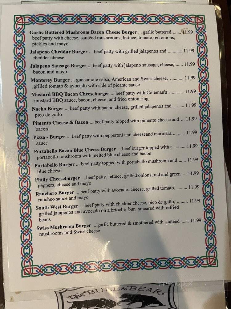 The Bull and bear tavern and Eatery - Houston, TX