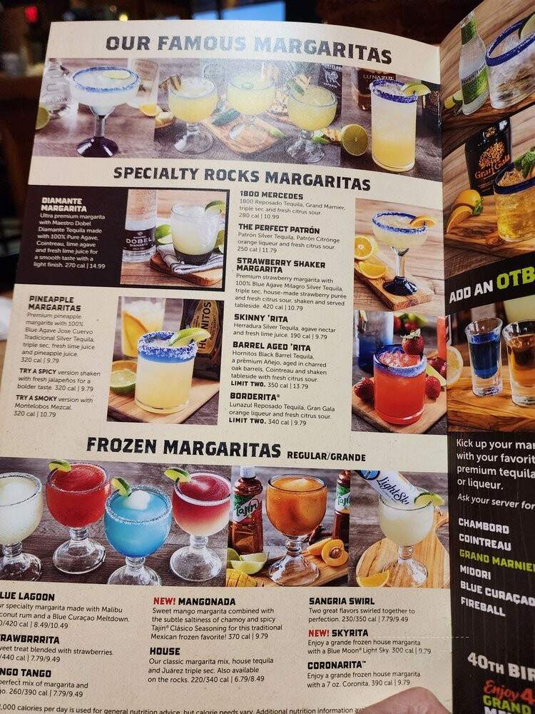 On the Border - Willow Bens - Plano, TX menu_pic