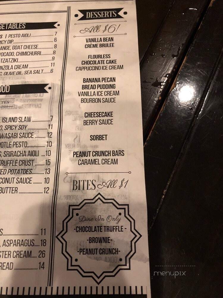 k'ya Bistro - Laguna Beach, CA menu_pic