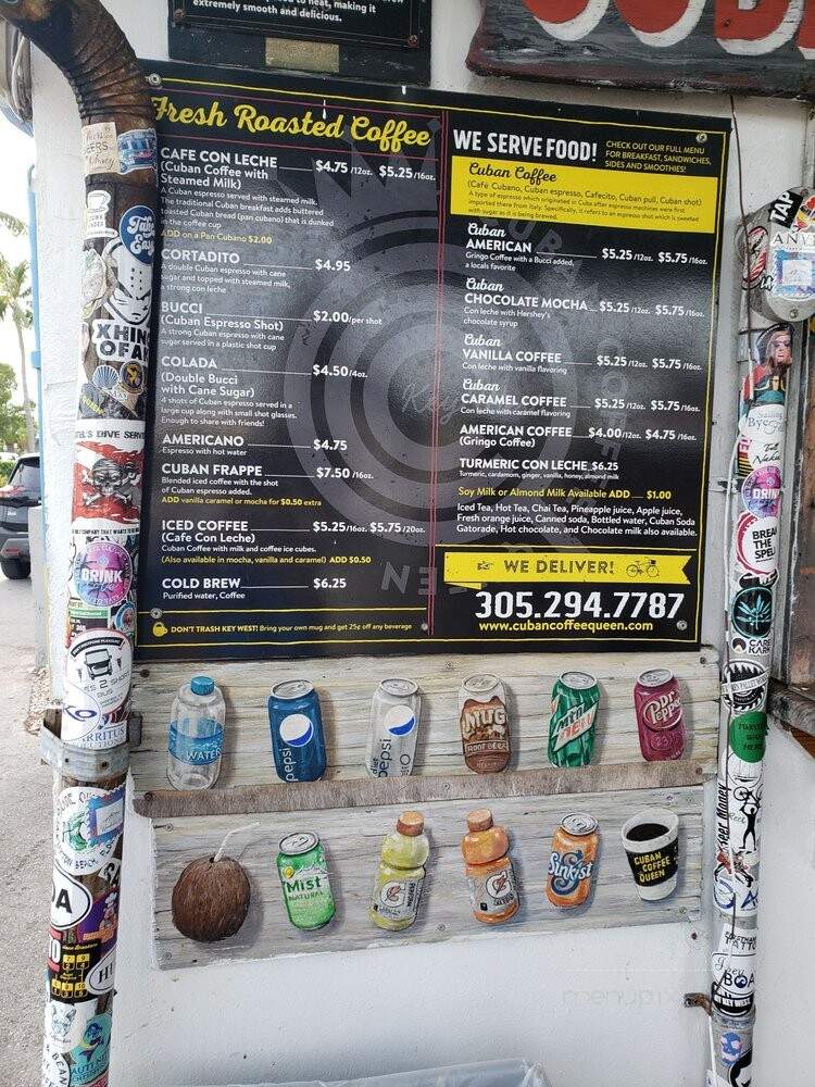 Cuban Coffee Queen - Key West, FL menu_pic
