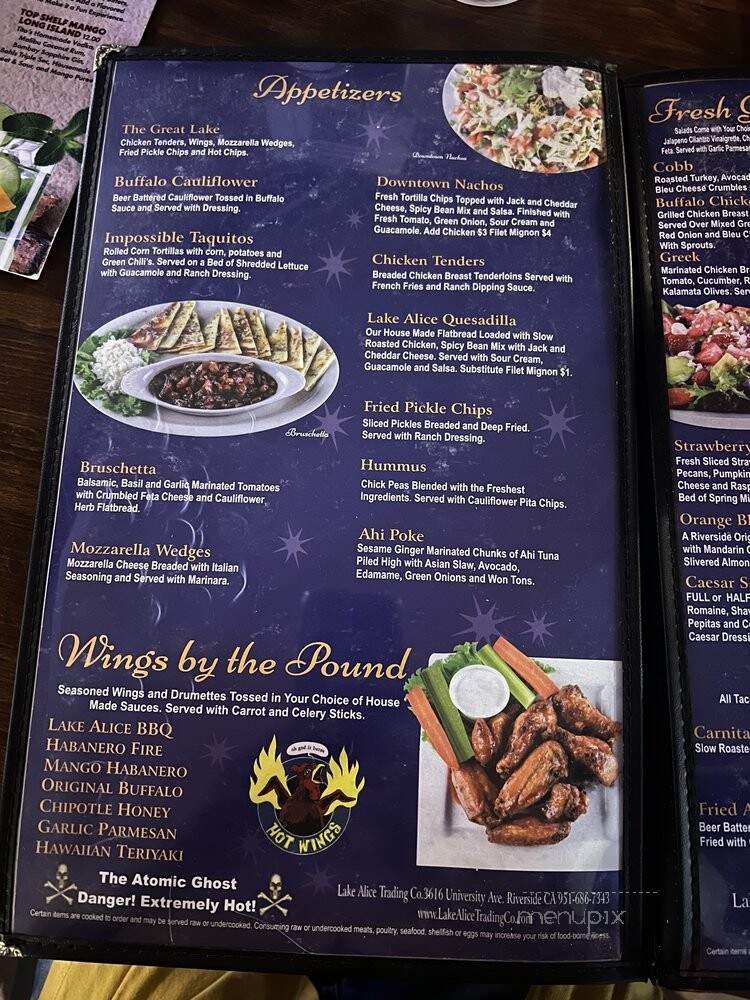 Lake Alice Trading Co - Riverside, CA menu_pic