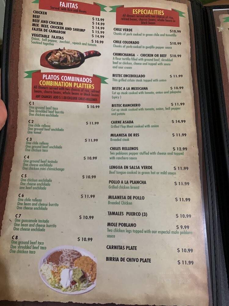 El Maguey Restaurant - St Petersburg, FL menu_pic