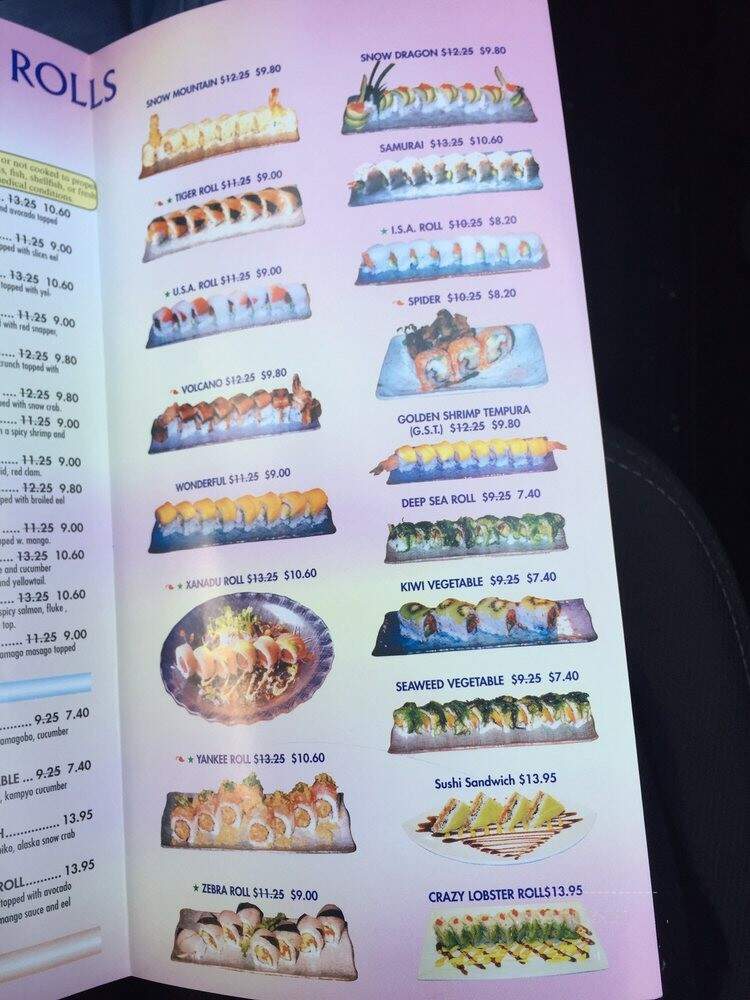 Silverinos - Bloomfield, NJ menu_pic