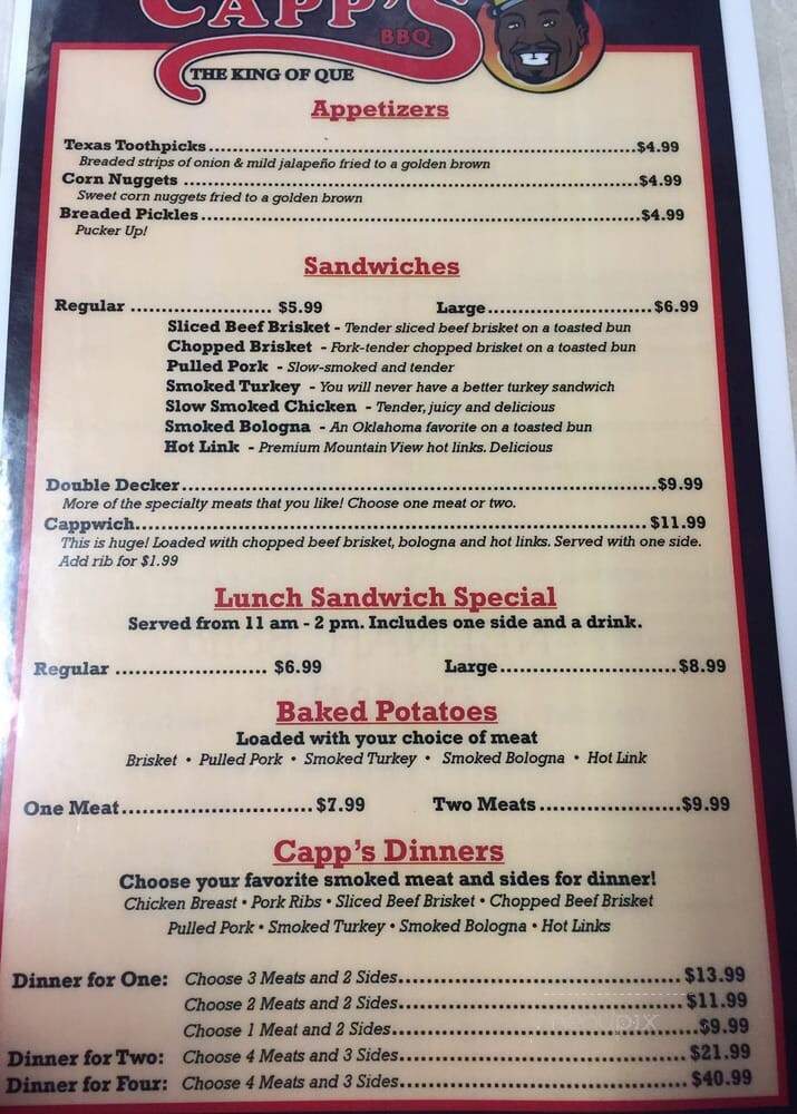 Capp's BBQ - Okmulgee, OK