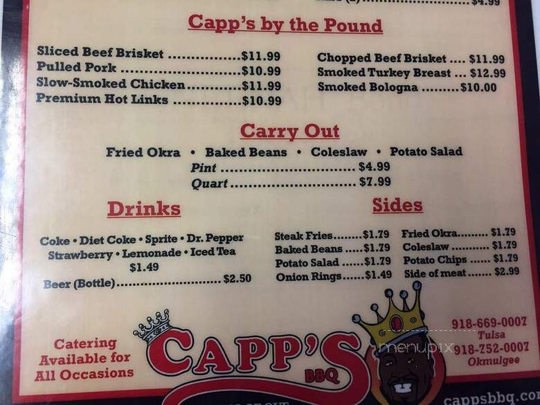 Capp's BBQ - Okmulgee, OK