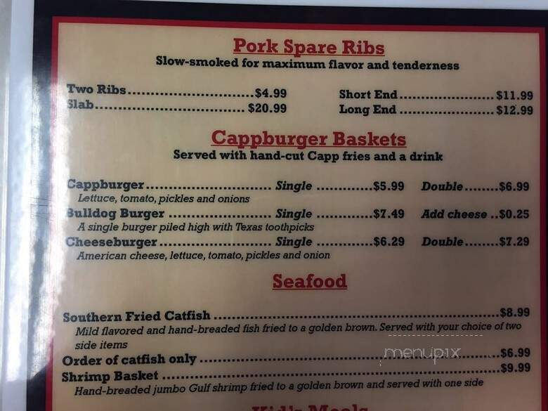 Capp's BBQ - Okmulgee, OK