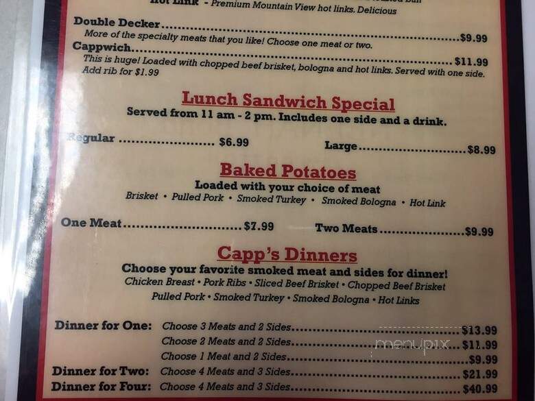 Capp's BBQ - Okmulgee, OK