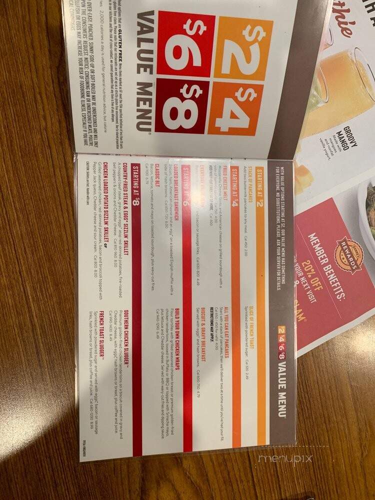 Denny's Diner - Sanger, CA menu_pic