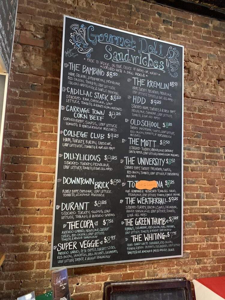 Hoffman's Deco Deli & Cafe - Flint, MI menu_pic