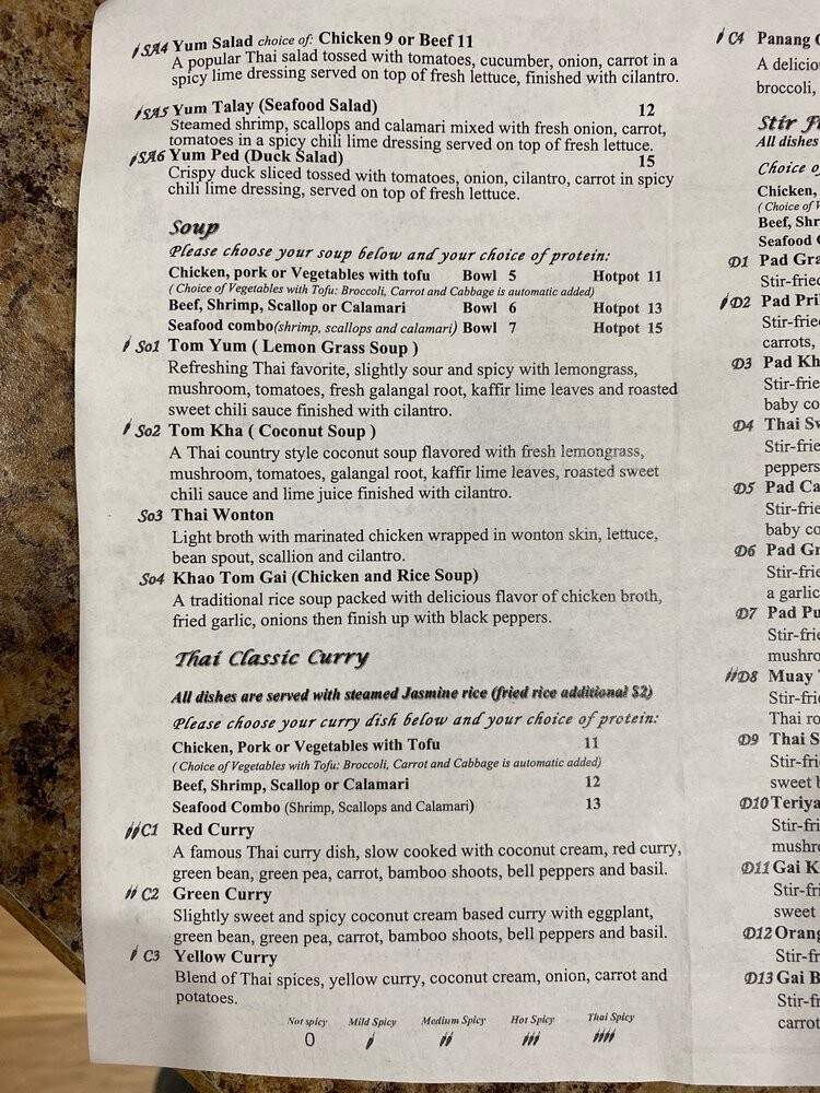 China Inn - Elkin, NC menu_pic
