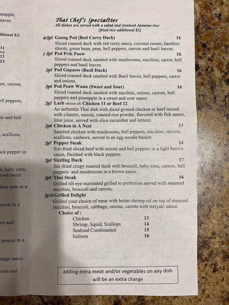 China Inn - Elkin, NC menu_pic