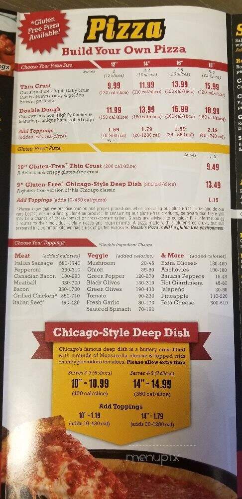 Cannova's Pizza - Loves Park, IL menu_pic