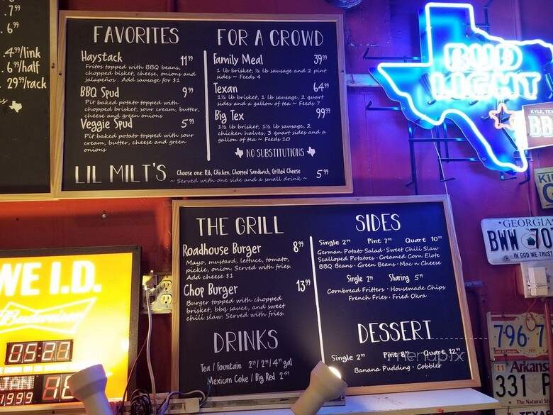 Milt's Pit BBQ - Kyle, TX
