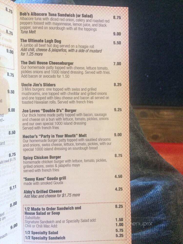 Deli-Licious - Huntington Beach, CA menu_pic
