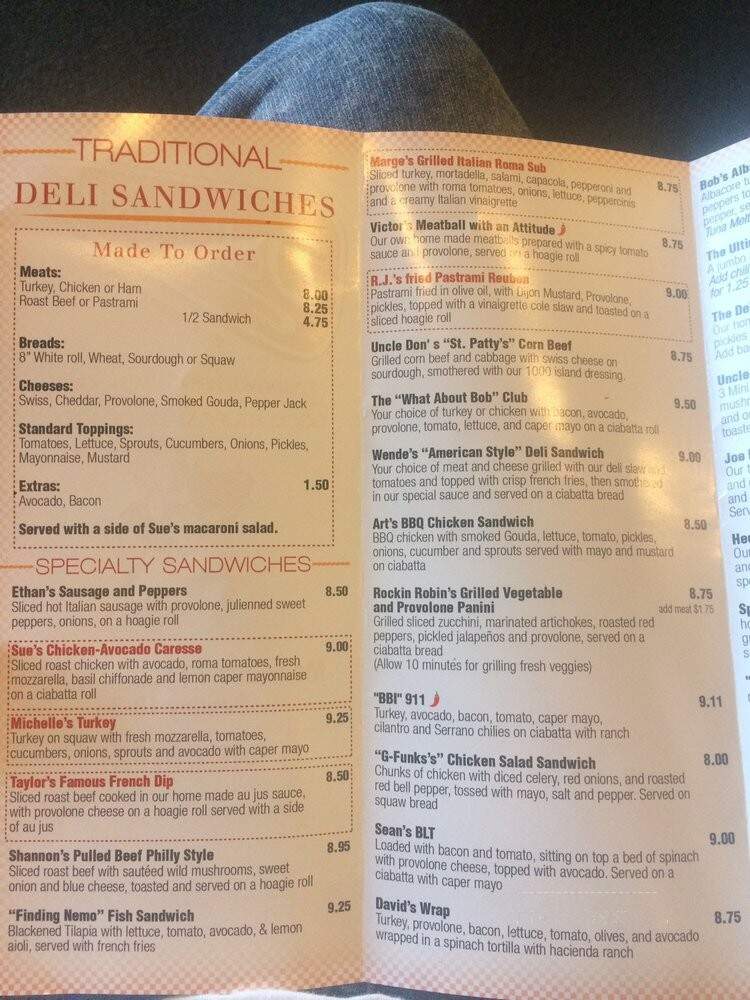 Deli-Licious - Huntington Beach, CA menu_pic