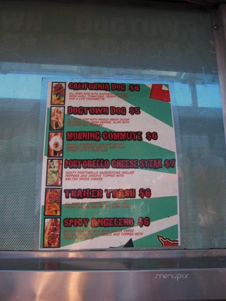 Dogtown Dogs Food Truck - Santa Monica, CA menu_pic