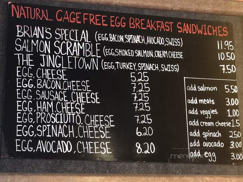 Kefa Coffee - Oakland, CA menu_pic