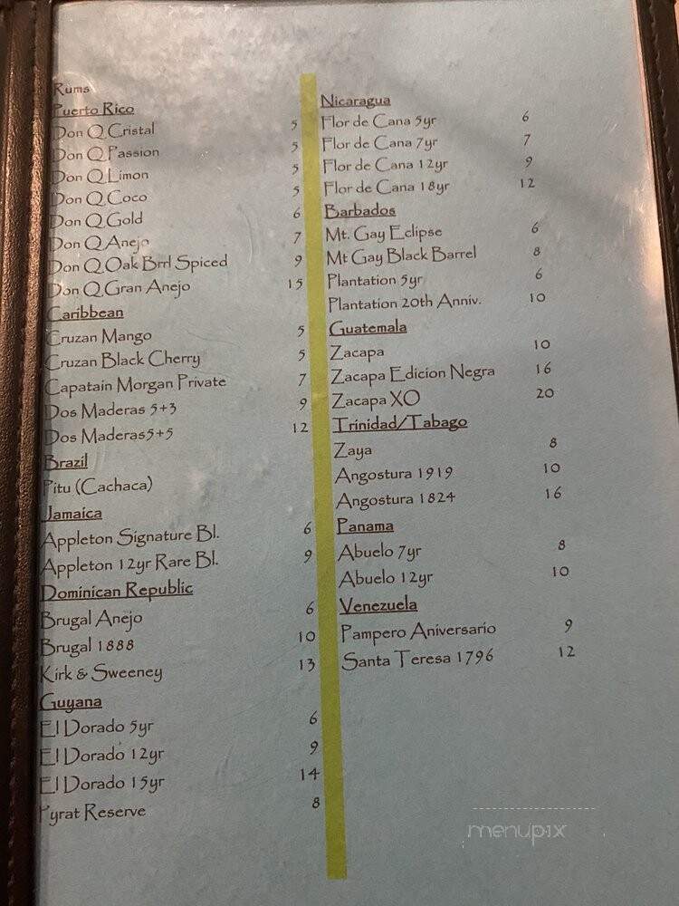 Mojito Cafe - Virginia Beach, VA menu_pic