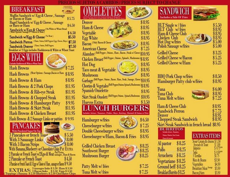 La Flor Del Birrio - Chicago, IL menu_pic