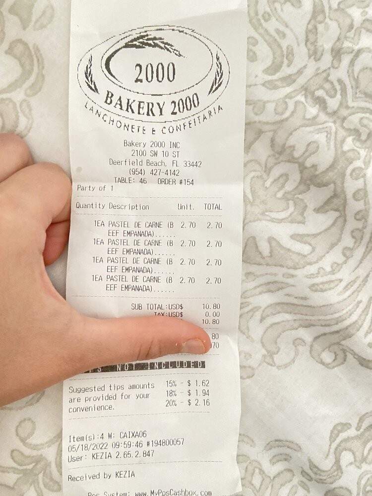 Cafe & Bakery 2000 - Deerfield Beach, FL