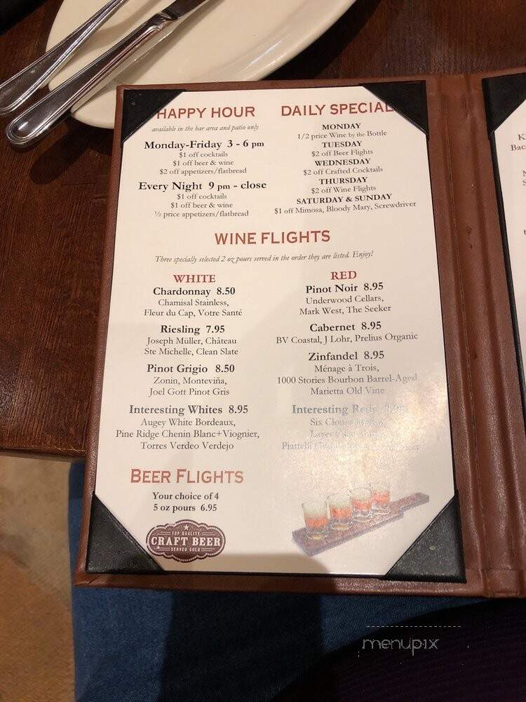 200 Restaurant - Fargo, ND menu_pic