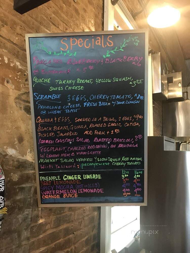 Satsuma Cafe - New Orleans, LA menu_pic