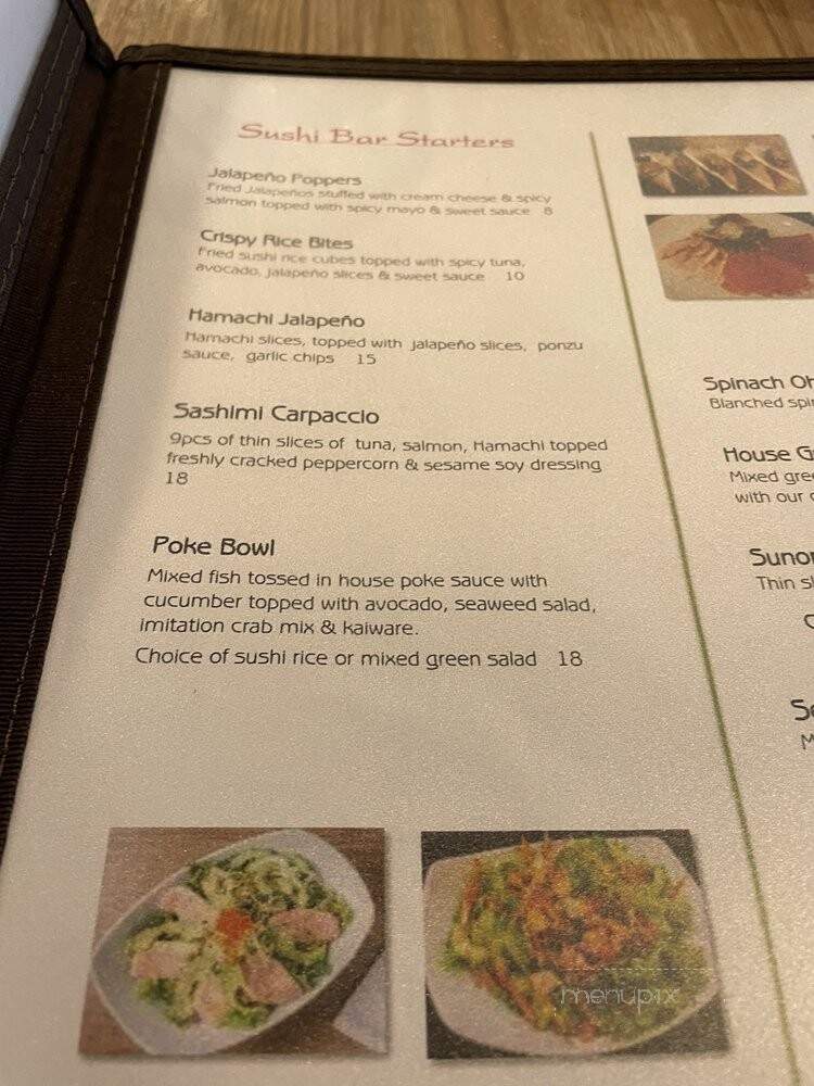 Sushi Joa - Mercer Island, WA menu_pic