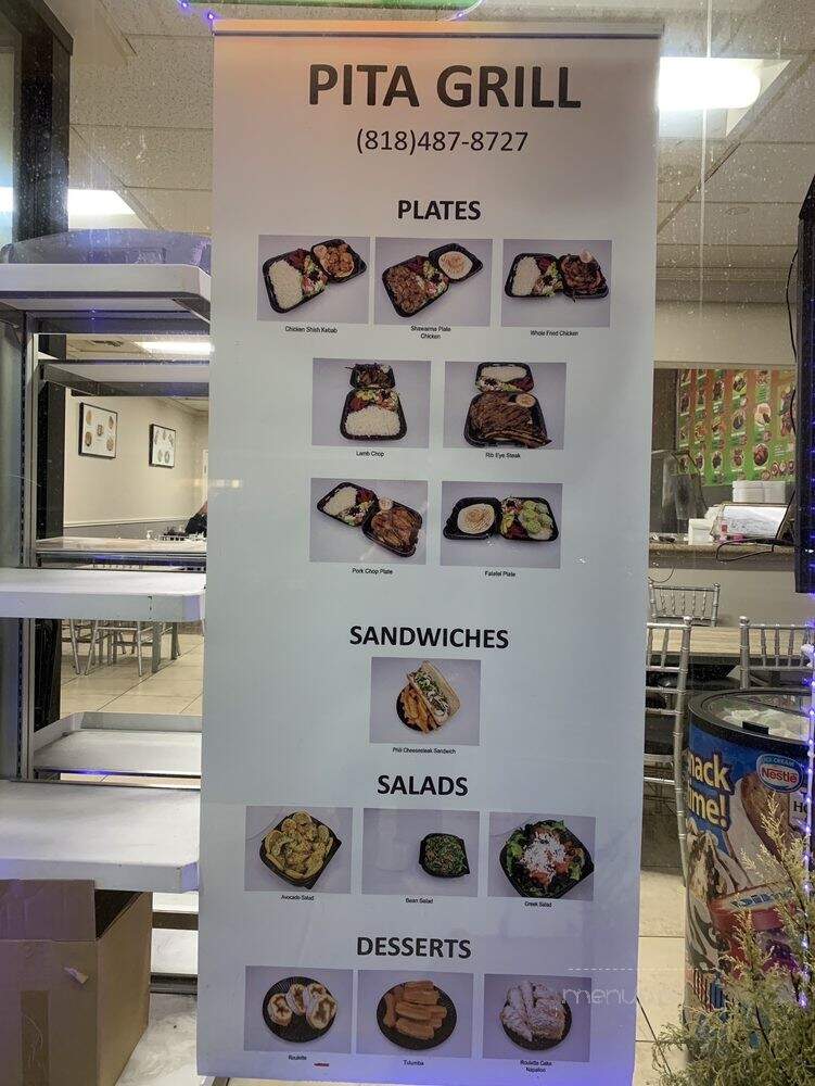 Pita Grill - North Hollywood, CA menu_pic
