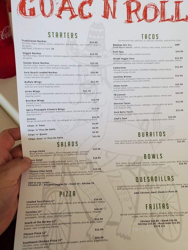 Guac-N-Roll - York, ME menu_pic