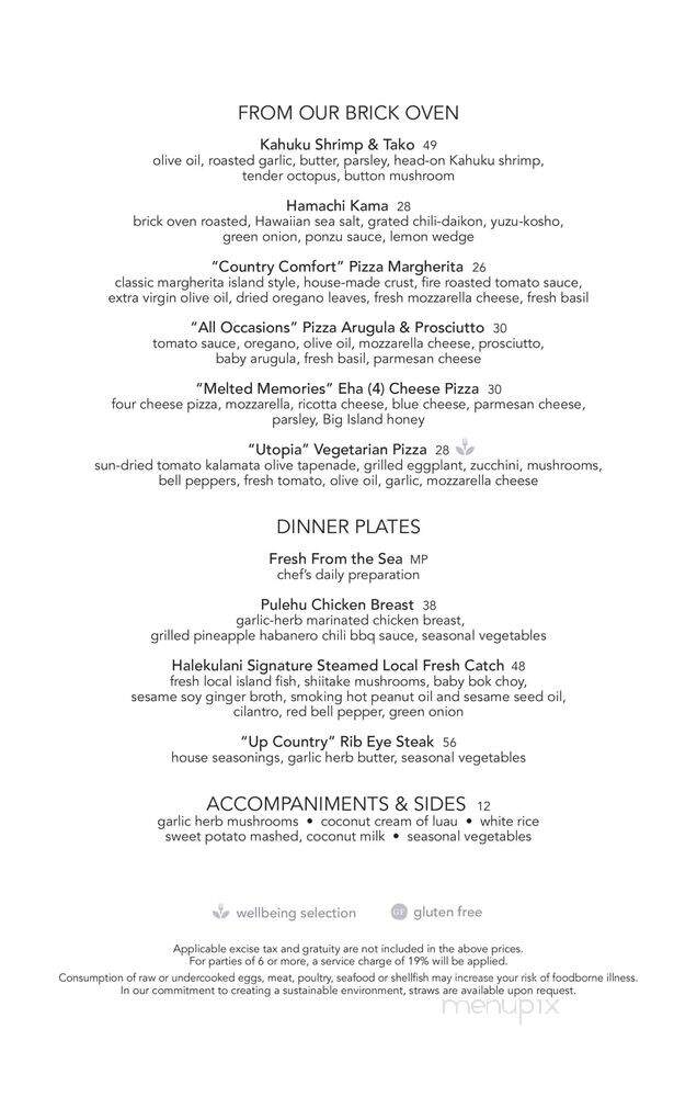 House Without a Key - Honolulu, HI menu_pic