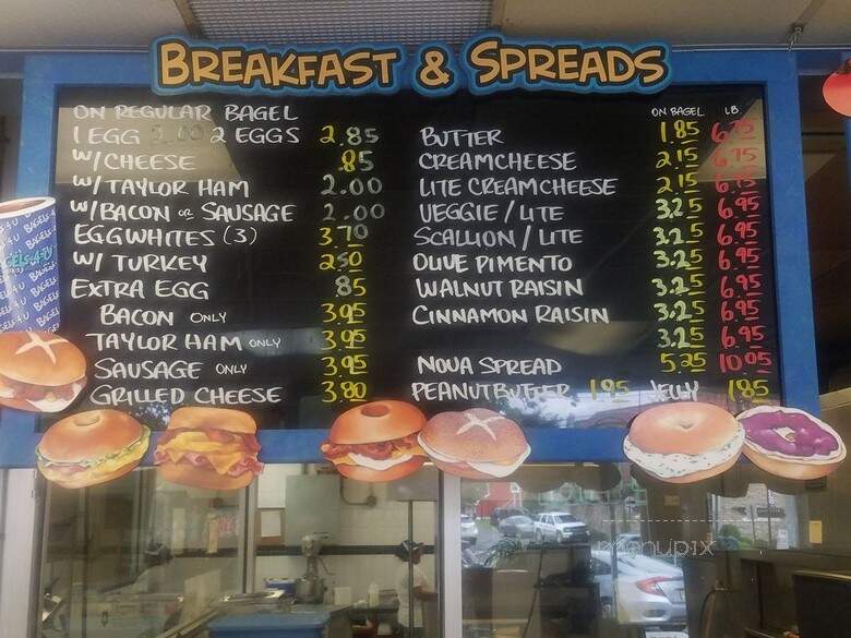 Bagels 4u of Kenilworth - Kenilworth, NJ menu_pic