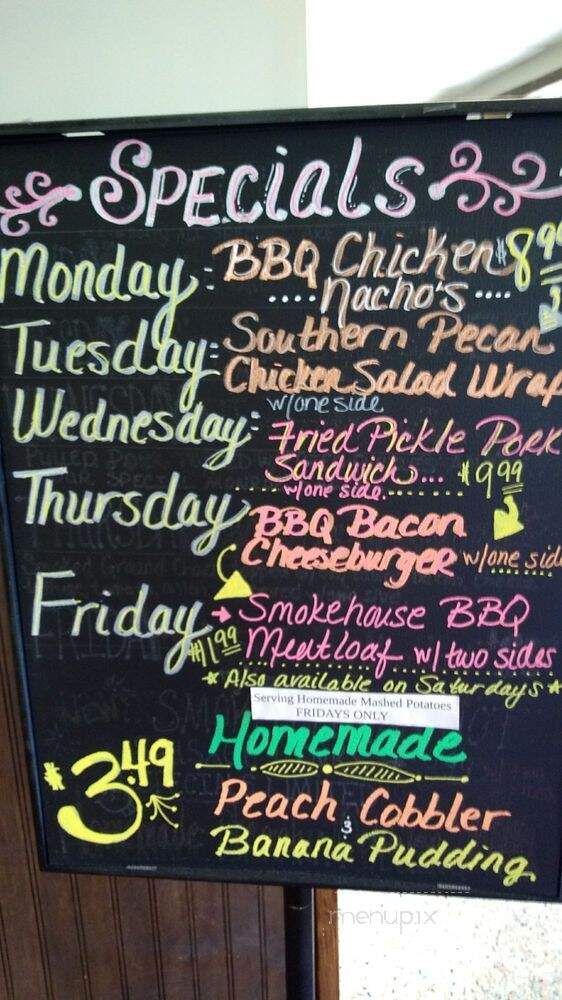 Monroe's Smokehouse Bar-B-Q - Jacksonville, FL menu_pic